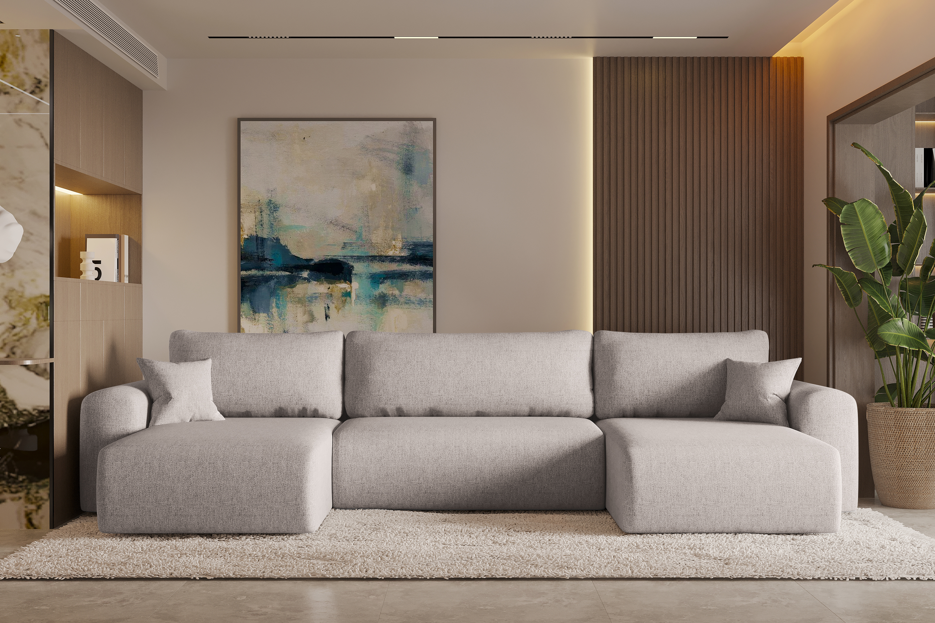 Capri U Ecksofa Neve